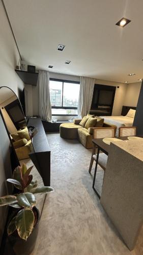 Matriz Apartment | Studio moderno e completo com ótima localização