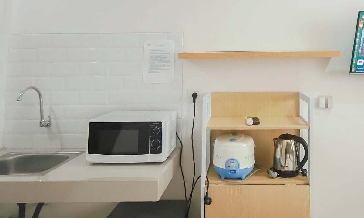 Makassar Apartment | Studio (No Kitchen) Apartment With Murphy Bed At Bandaraya - Tallasa City Makassar