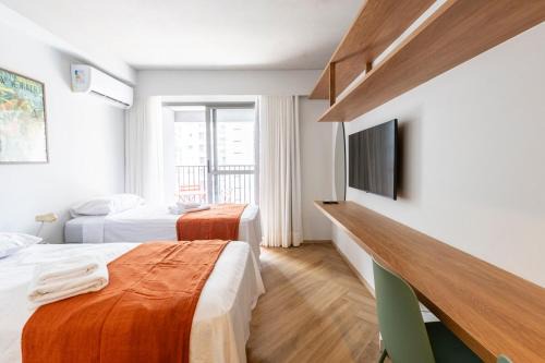 Vila Guarani Apartment | Studio próximo ao Expo e Itaú Ceic