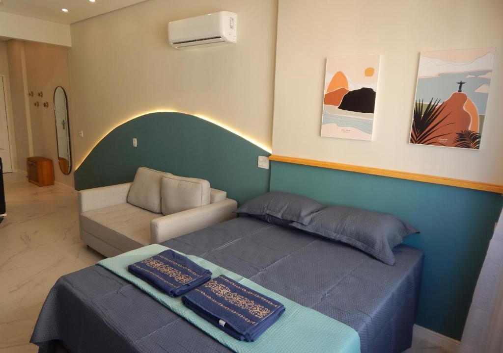 Centro Apartment | Studio Premium e sofisticado com lazer no Rooftop - Centro do Rio