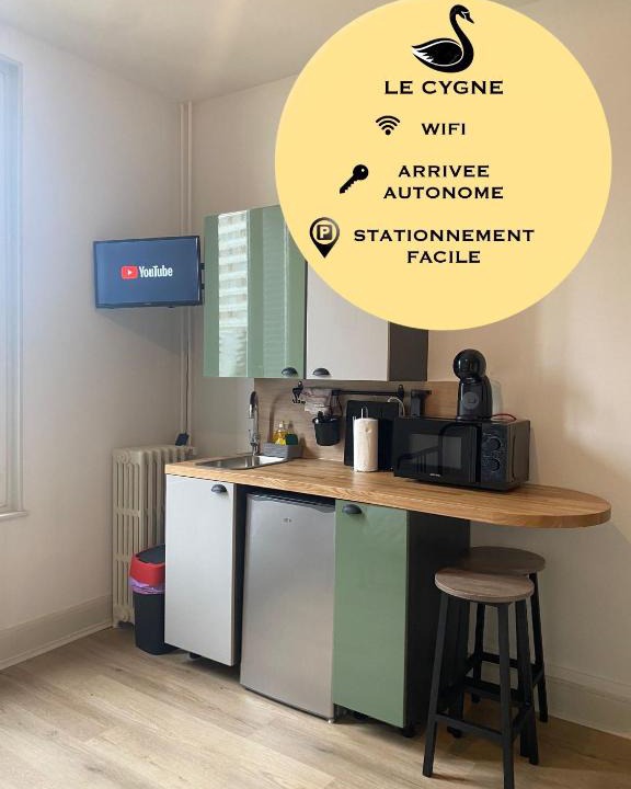 Thermal Apartment | Studio quartier des thermes Appart Hotel le Cygne 7
