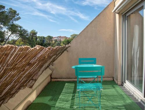 Residence Las Rebes Batiment Apartment | Studio terrasse Montpellier - Parking privé - Proche ligne 1