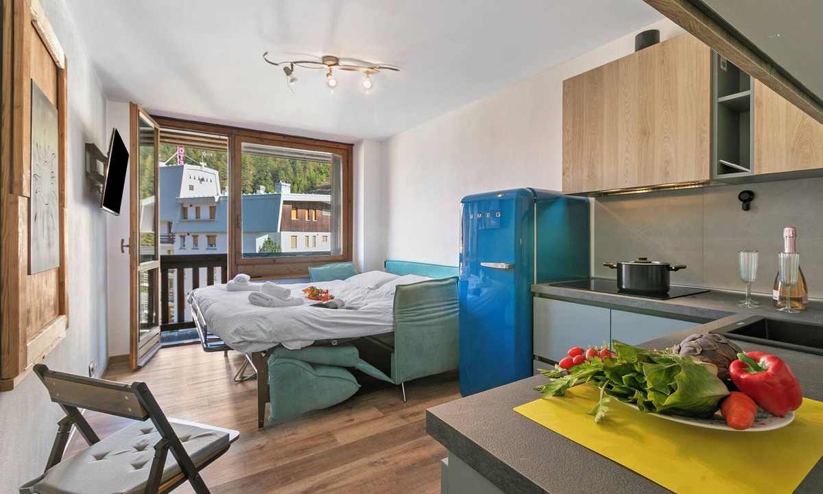 Borgata Sestriere Apartment | Studio Valleverde 21D Ski In Ski Out, Sestriere, Italy