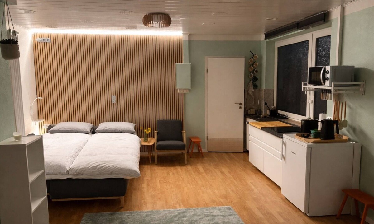 Auerbach Apartment | Studio with kitchen in the center of Auerbach near Fürstenlager
