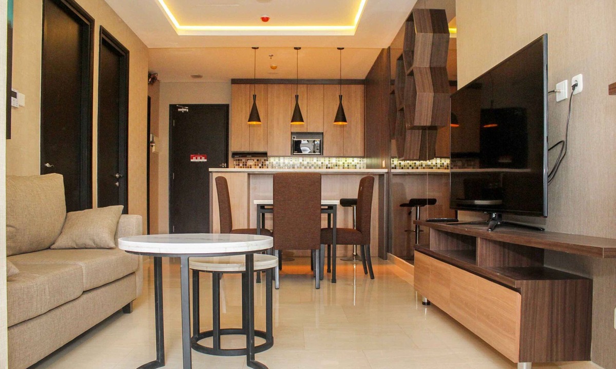 Bendungan Hilir Apartment | Stunning And Comfy 2Br + Study Room At Sudirman Suites Apartment