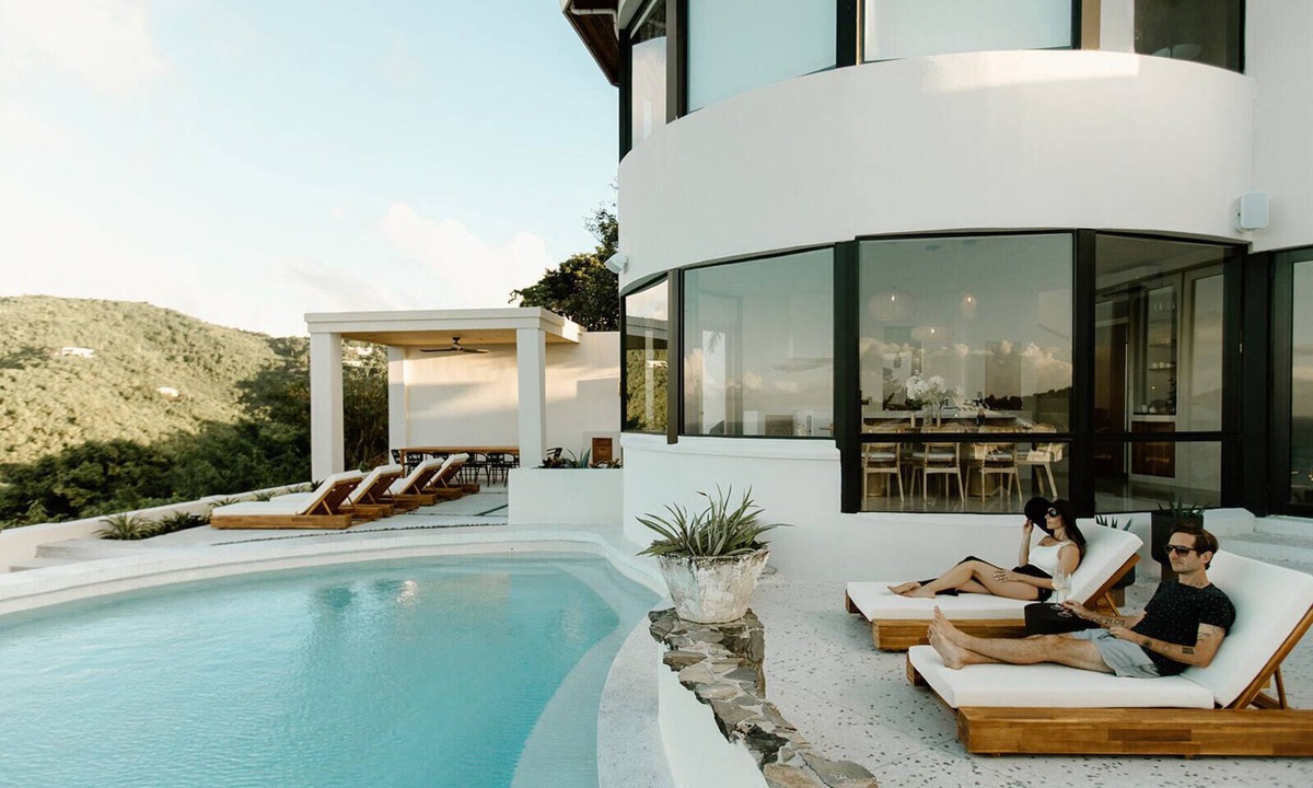 Estate Friedensthal Villa | Stunning, designer, villa with water views of Christiansted & resort access