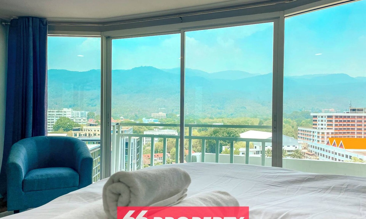 Nimman Apartment | Stunning Mountain View Duplex w Full Kitchen - Walk to Nimman