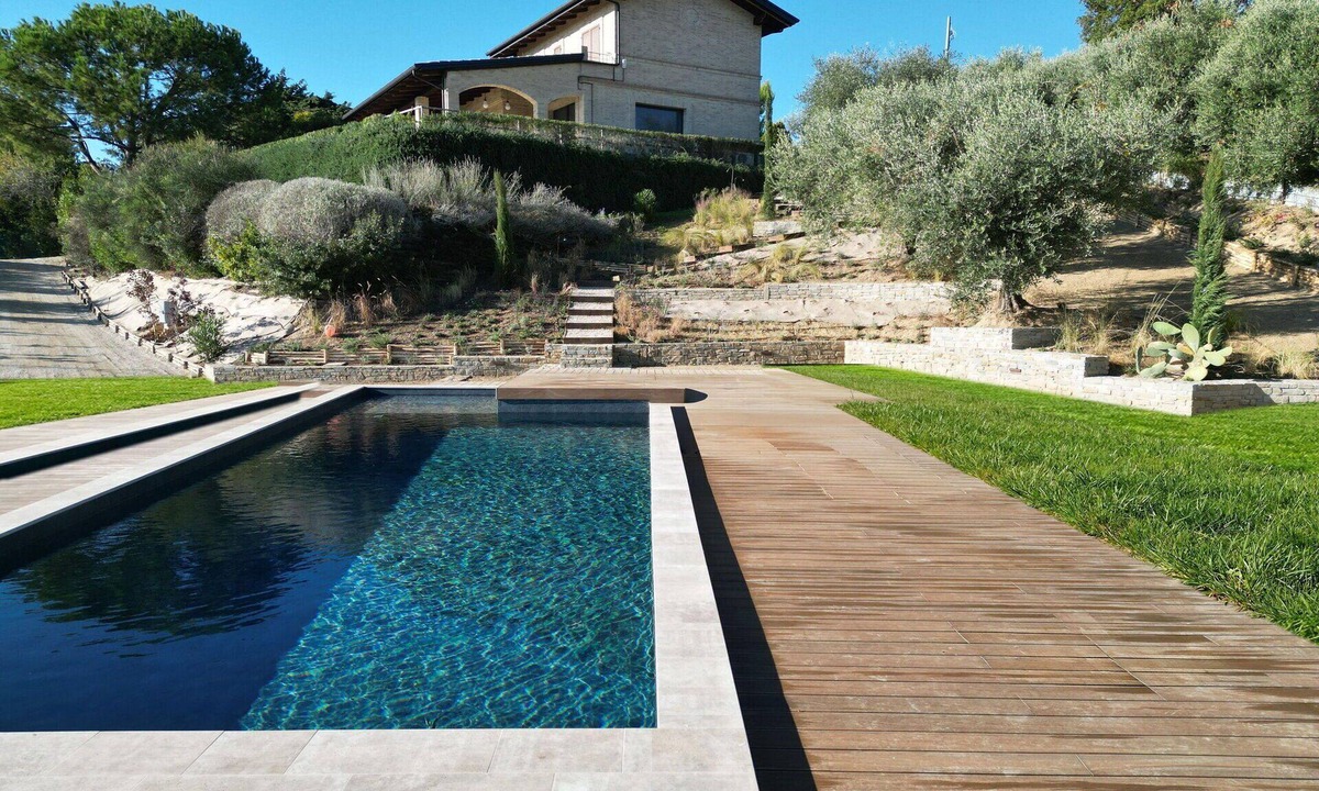 Monteprandone Villa | Stunning private villa for 8 people with private pool, A/C, WIFI, TV and panoramic view