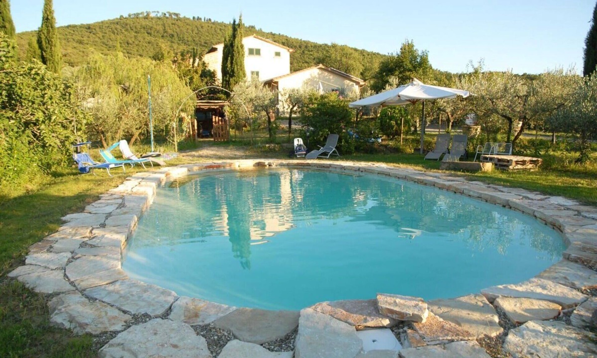 Cortona Villa | Stunning private villa with WIFI, private pool, A/C, TV, patio, panoramic view, close to Cortona