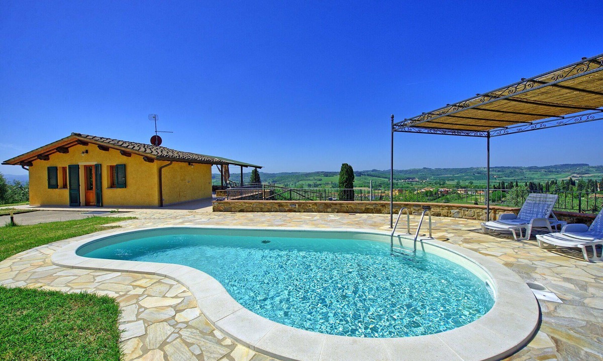 Castelfiorentino Villa | Stunning private villa with A/C, private pool, WIFI, TV, terrace, pets allowed and panoramic view