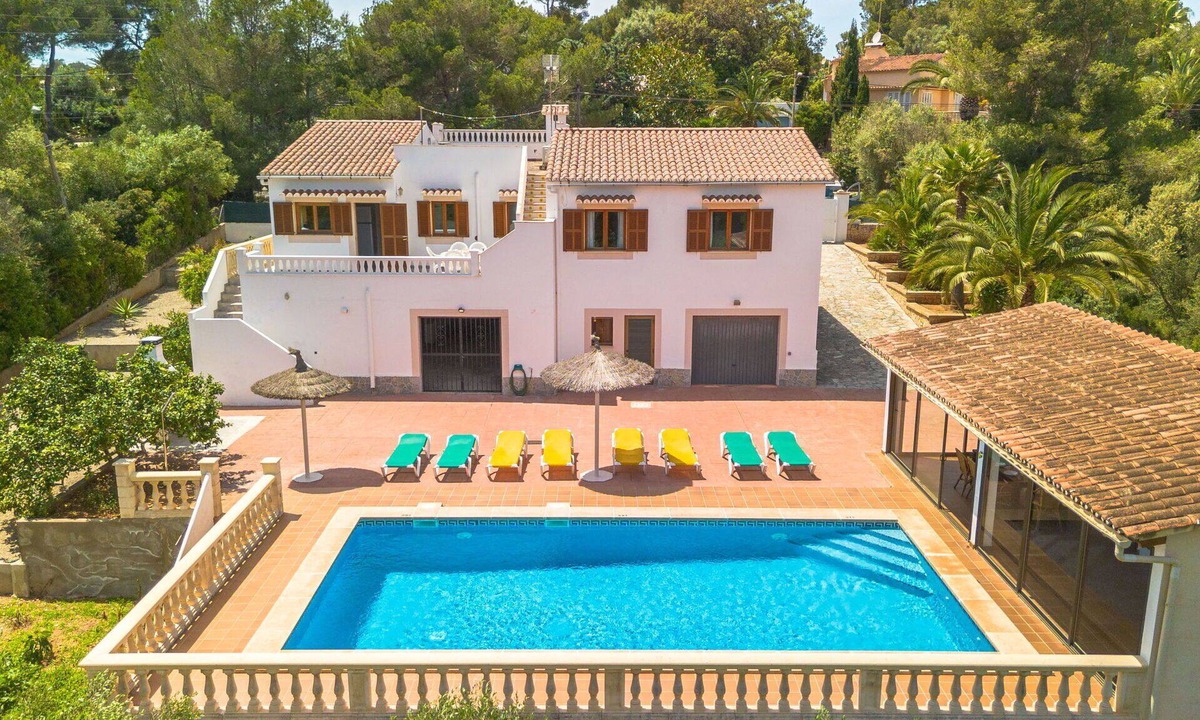 Cala Murada House | Stunning private villa for 8 people with A/C, private pool, WIFI, TV, terrace and panoramic view