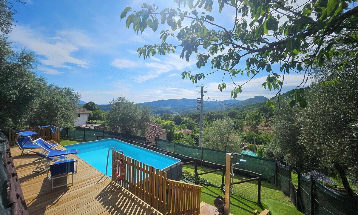 Nozanno Villa | Stunning private villa with private pool, A/C, internet, TV, terrace, pets allowed, close to Lucca