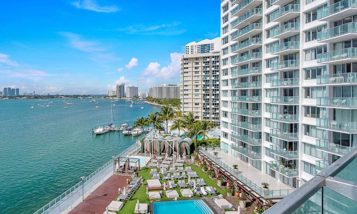 West Avenue Condo | Stunning View in South Beach 2 Bedroom 2 Bath with Balcony