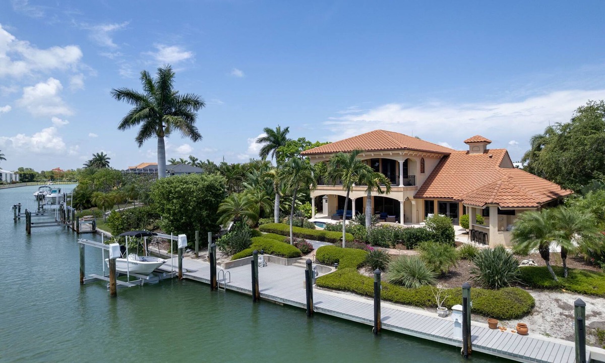 Shell Harbor Villa | Stunning Waterfront Villa on Sanibel's East End, Boat Dock with Lift