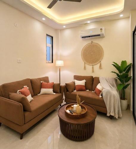 Ghata Apartment | Stylish 1BHK with Projector Your Private Escape