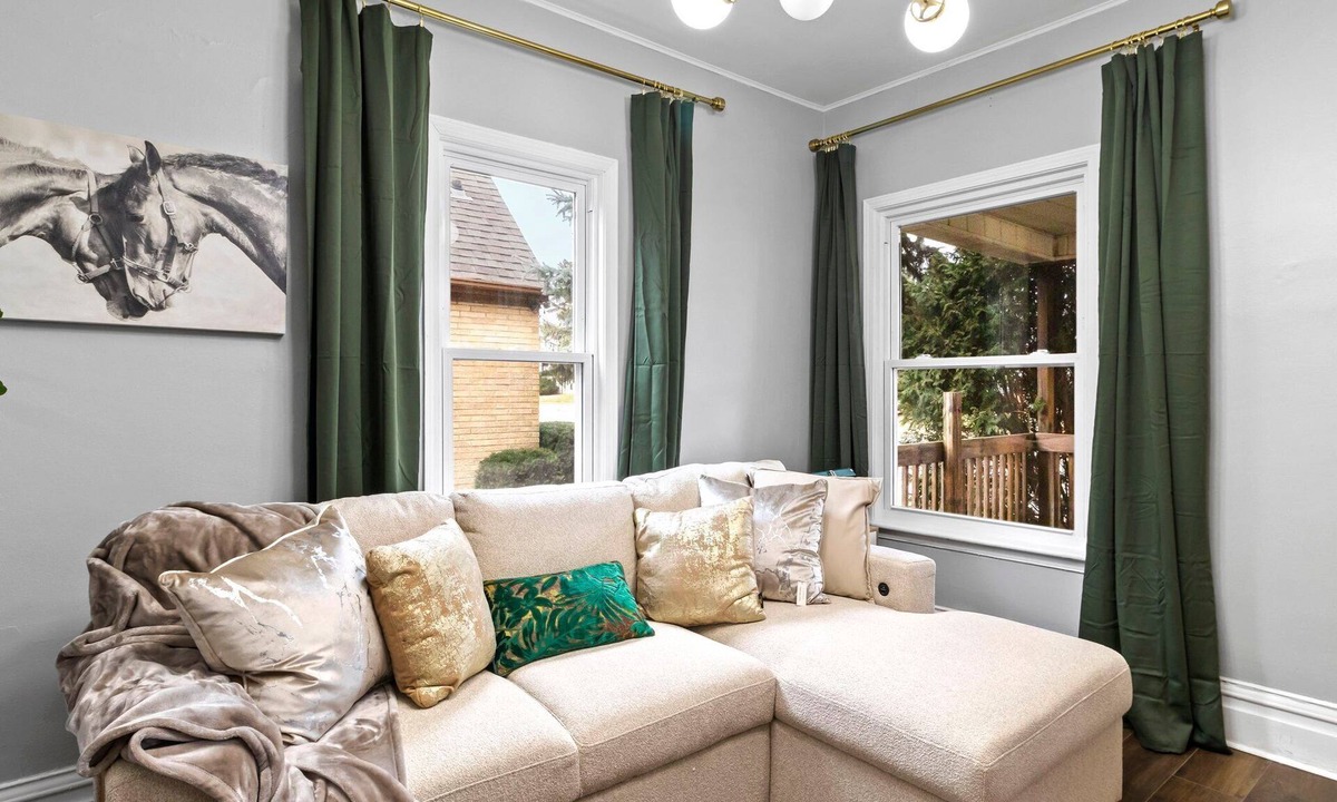 West Allis House | Stylish Gem With Fun Hidden Door, Centrally Located to Milwaukees Attractions