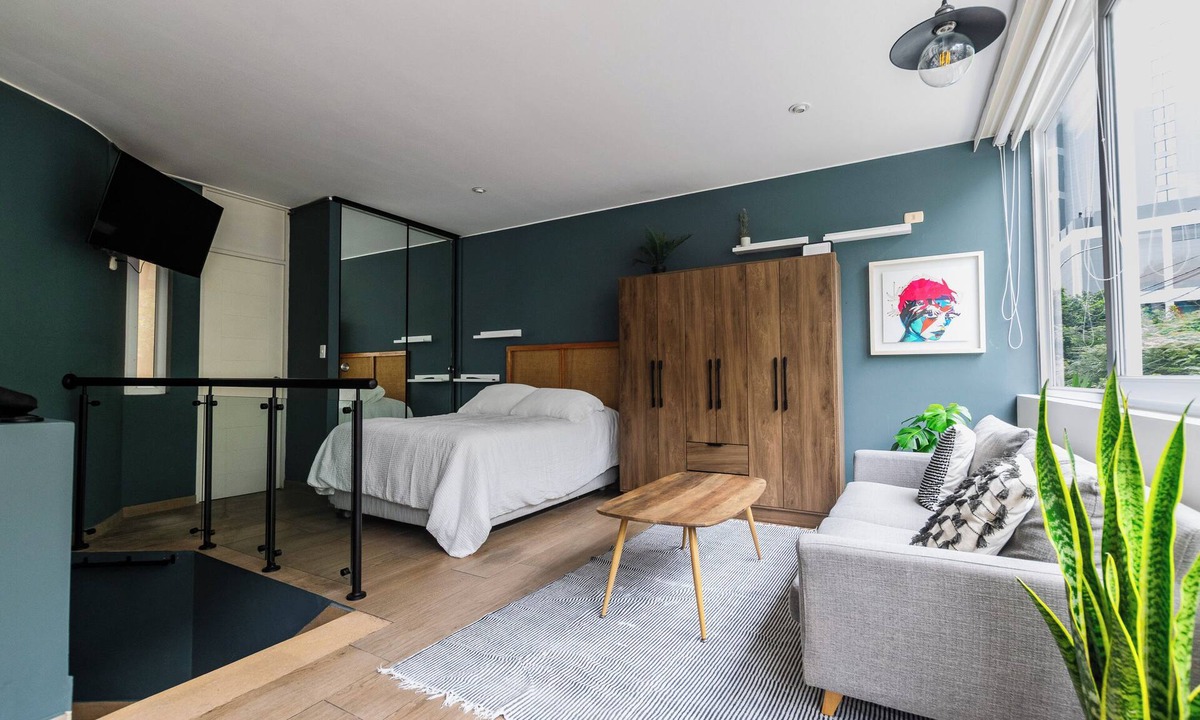Armendariz Apartment | Stylish Loft Steps from Larcomar & Miraflores Boardwalk