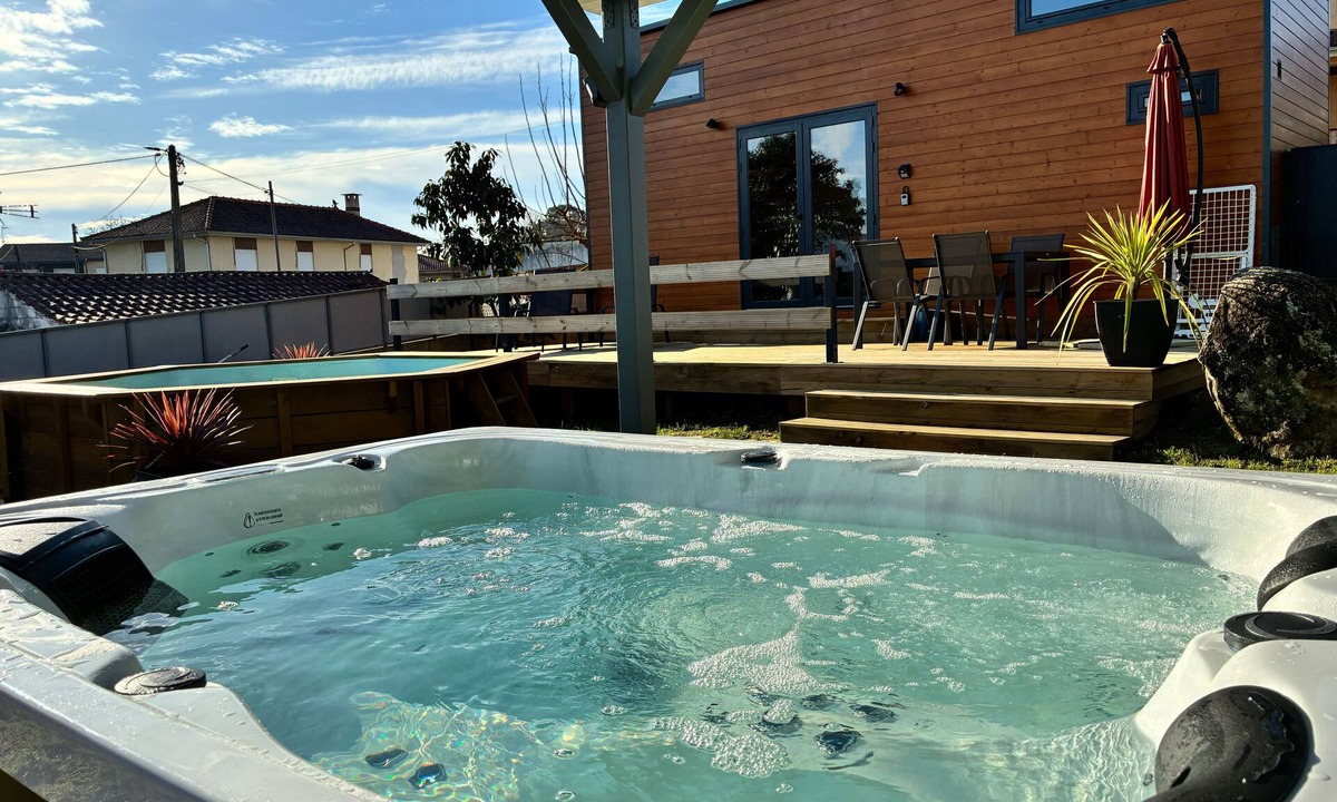 Amares Ski Chalet | Sublime Tiny House Luxe Avec Piscine Privée Près de Braga