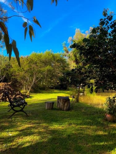 Old Town Villa | "Suite Cabaña Cantodeagua - Jacuzzi -Refugio en Reserva Natural Urbana - Villa de Leyva"