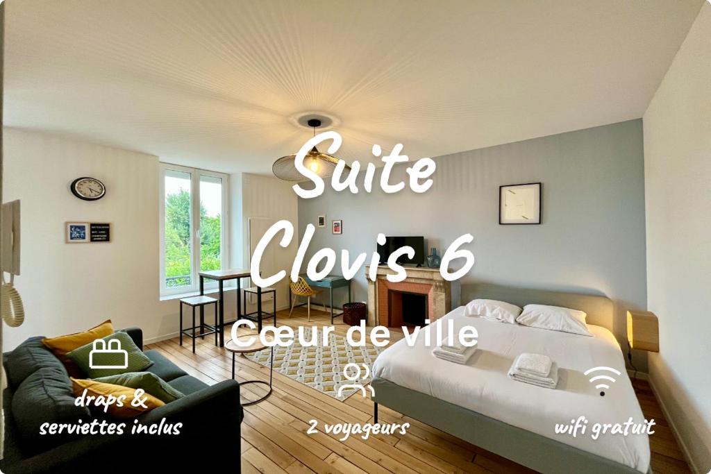 Hincmar Apartment | Suite Clovis 6