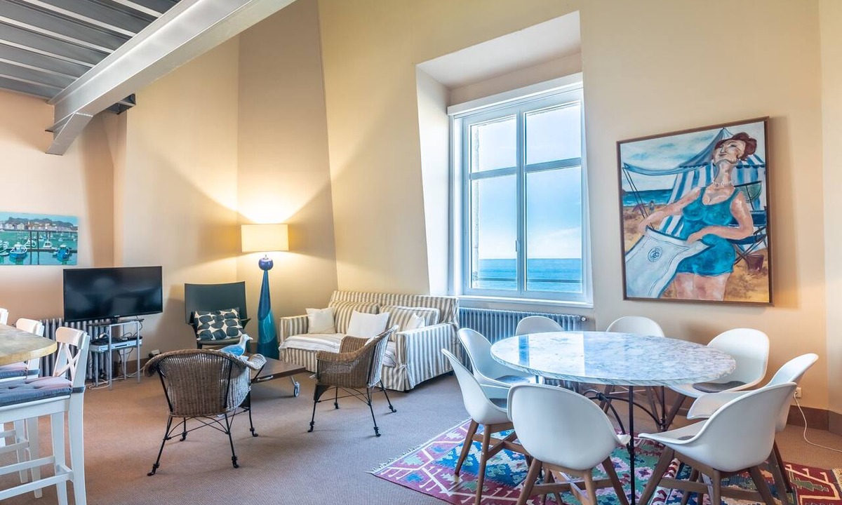 Biarritz Apartment | SUN KEYWEEK Duplex Breathtaking view of the Ocean and Palace Gardens