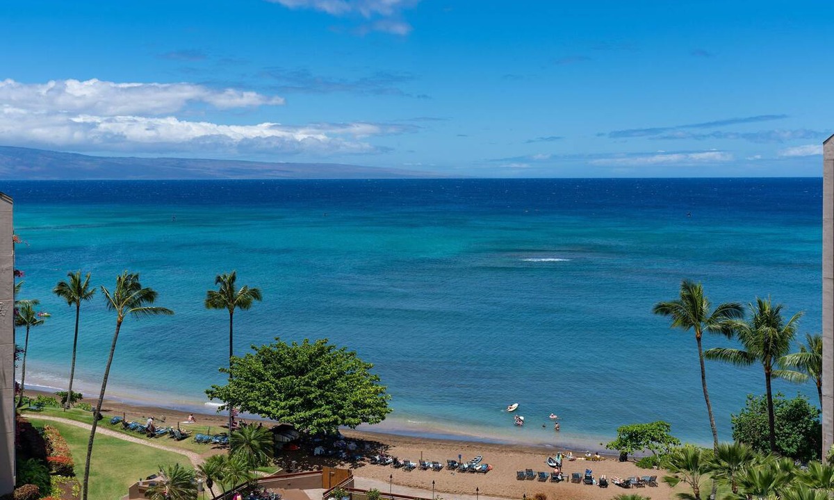 Kahana Condo | Sun, Sand & Sunsets - Penthouse Oceanview 7th floor SK474