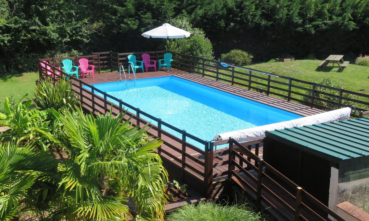 Abilly House | Sunny gite with large private garden, shared heated pool for the perfect holiday