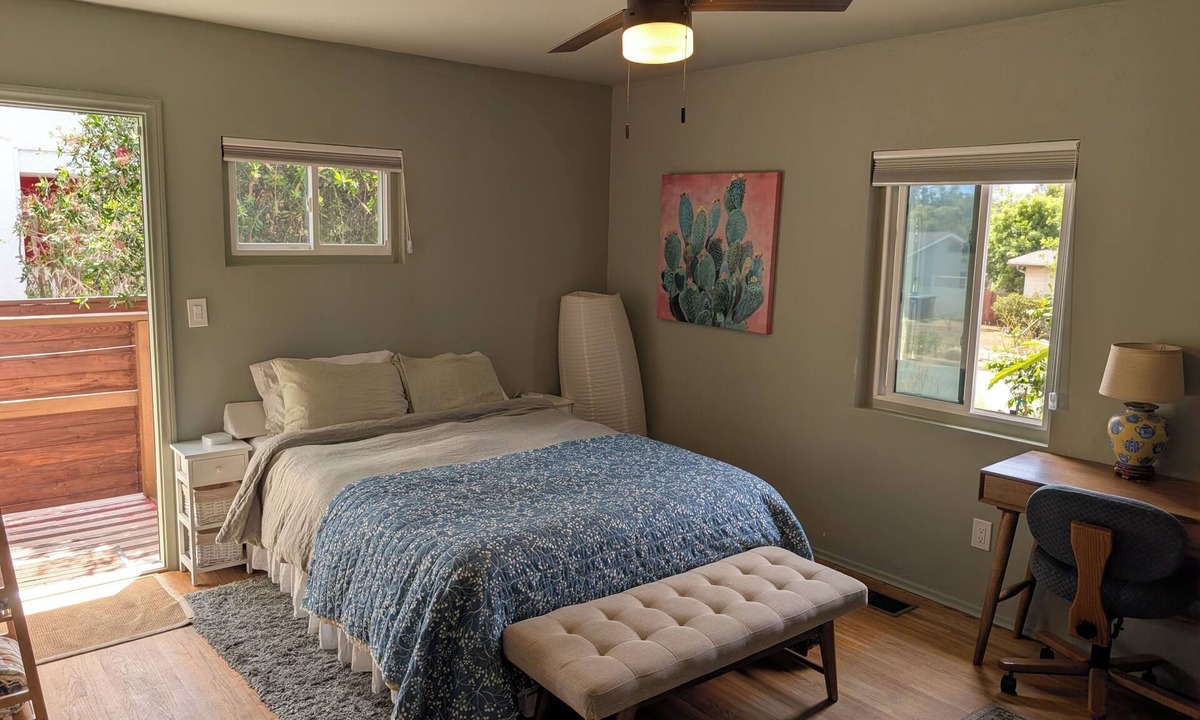 El Cajon House | Sunny quiet 2BR suite—private entry, pet-friendly
