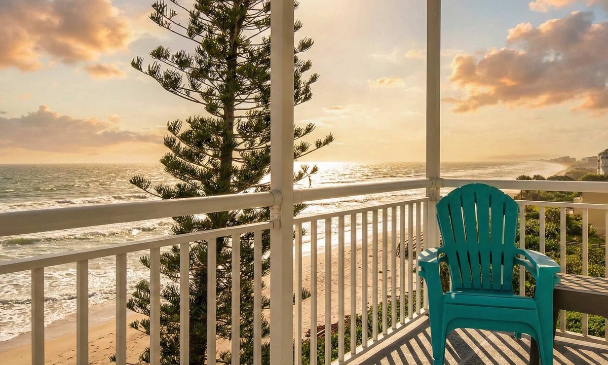South Patrick Shores Apartment | Sunrise at the Beach: 2BR Apt with Scenic Views!