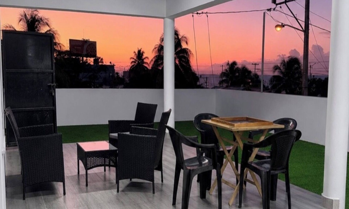 Los Frailes Apartment | Sunrise Ocean Views Rooftop with BBQ Near SDQ
