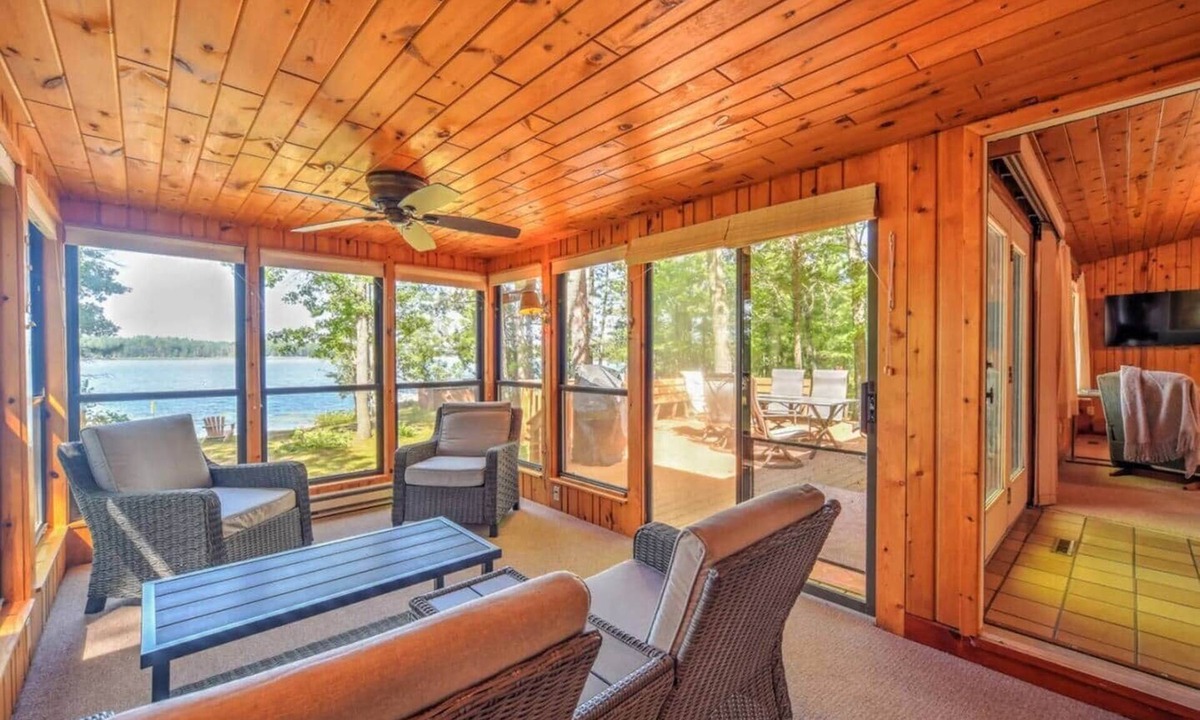Webster House | Sunset Bay on Birch Island Lake