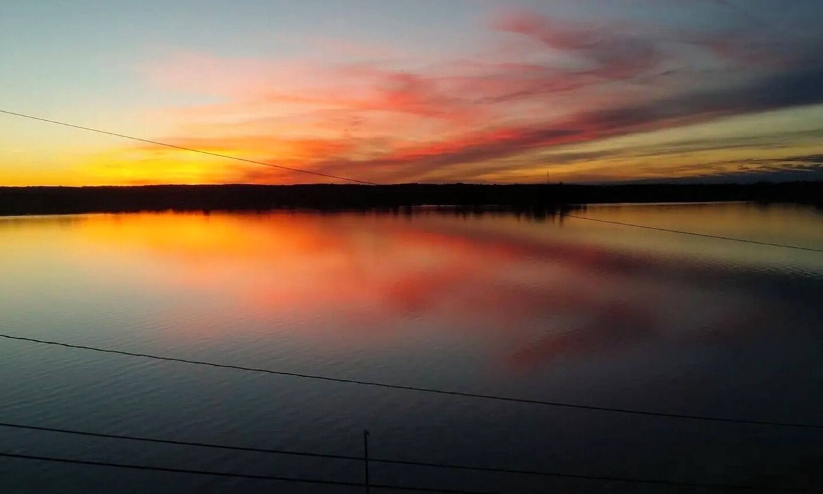 Conneaut Lakeshore House | Sunset on Conneaut Lake