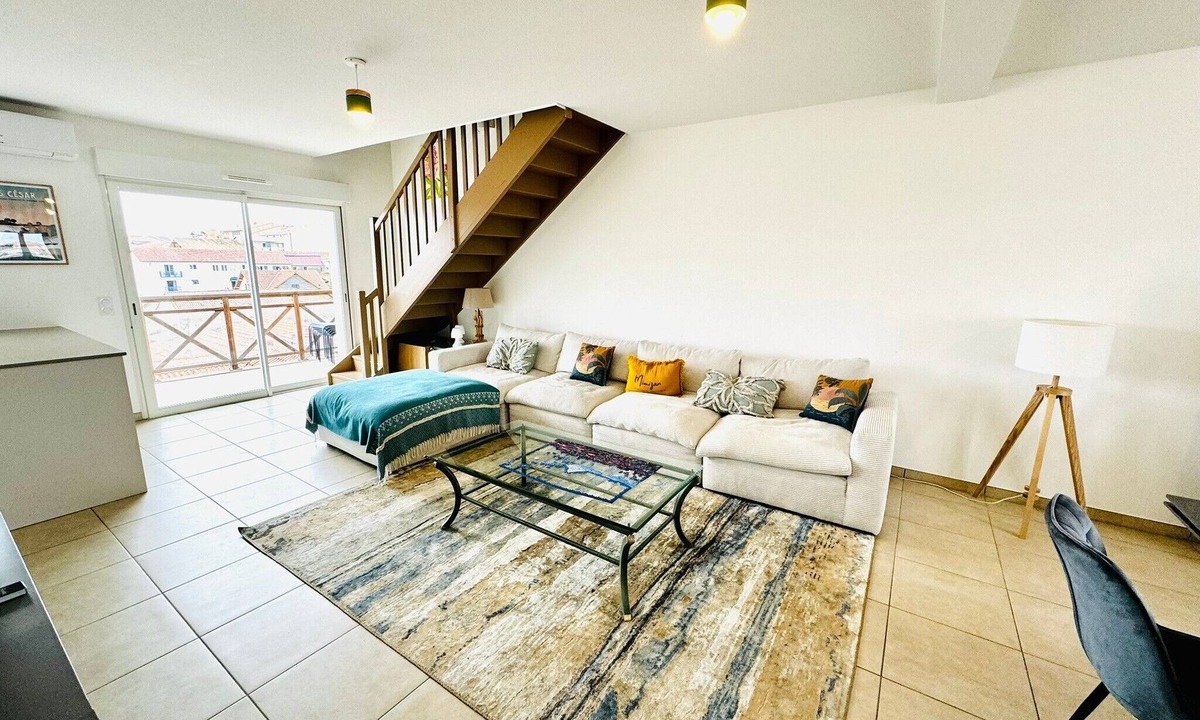 Mimizan-Plage Apartment | Superb Air-Conditioned Duplex in Mimizan, 500 m from the Beach