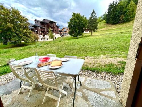 Montchavin Apartment | Superb studio Terrace Ski in Montchavin