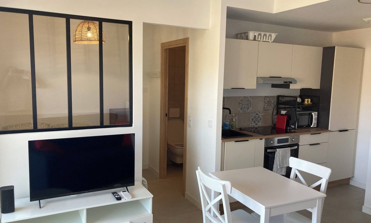 Bastia Apartment | Superb studio with sea view of downtown Bastia