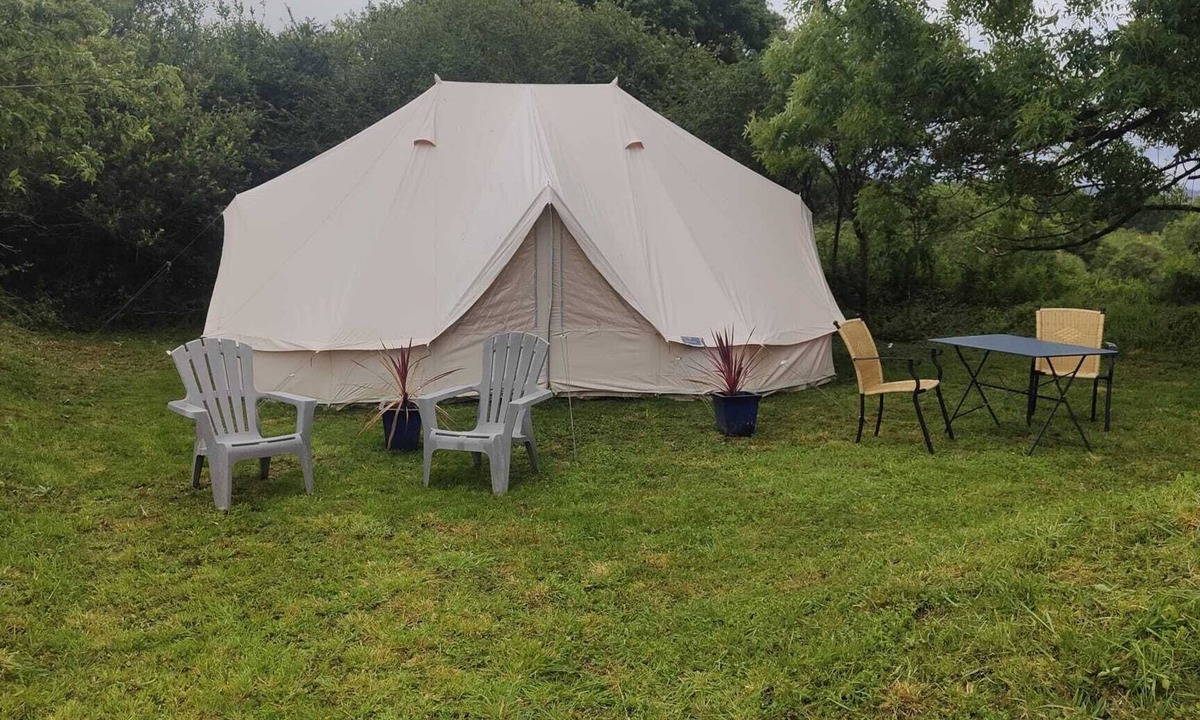 Scrignac RV Rental | Swallows rest campsite and bell tent Pet friendly family run come and relax