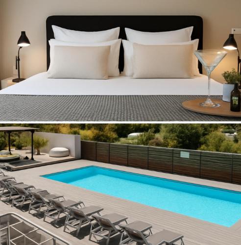 Eguilles Apartment | Sweet Home Studio Aix en Pce, clim,terrasse,piscine,pkg gratuit