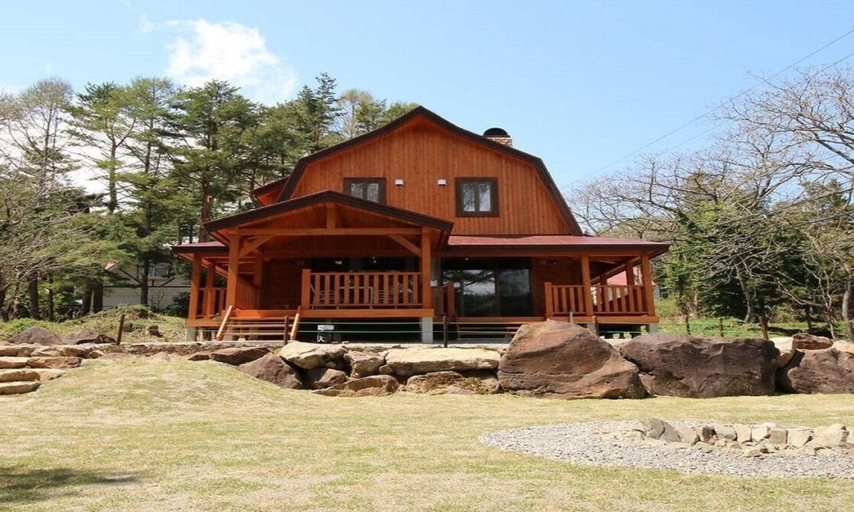 Inawashiro House | Sweet IV Outdoor with wood stove Gra/Yama-gu Fukushima