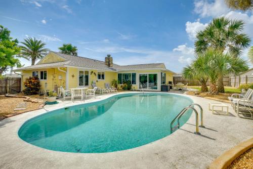 Ormond Beach House | Swim, Fish & Walk to Shore: Ormond Beach Home!