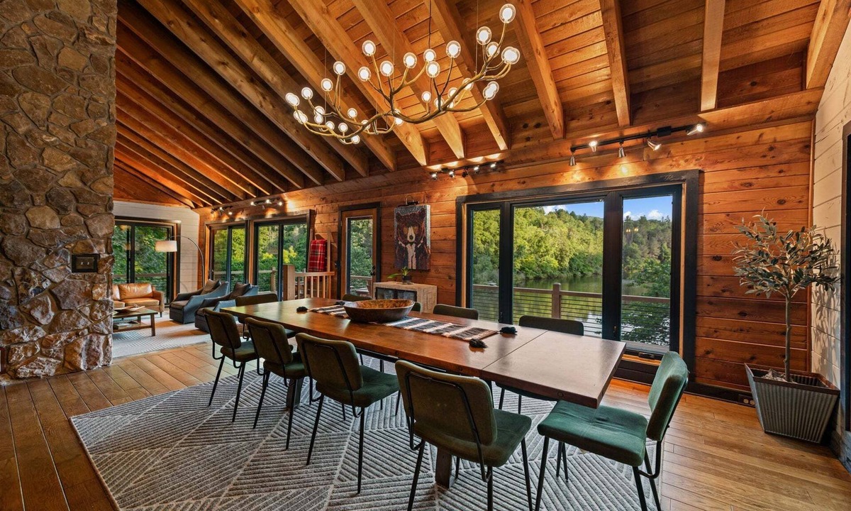 Cherry Log Cabin | Swimming Bear Lodge - Lakefront | Platform Dock | Pet Friendly | Game Room