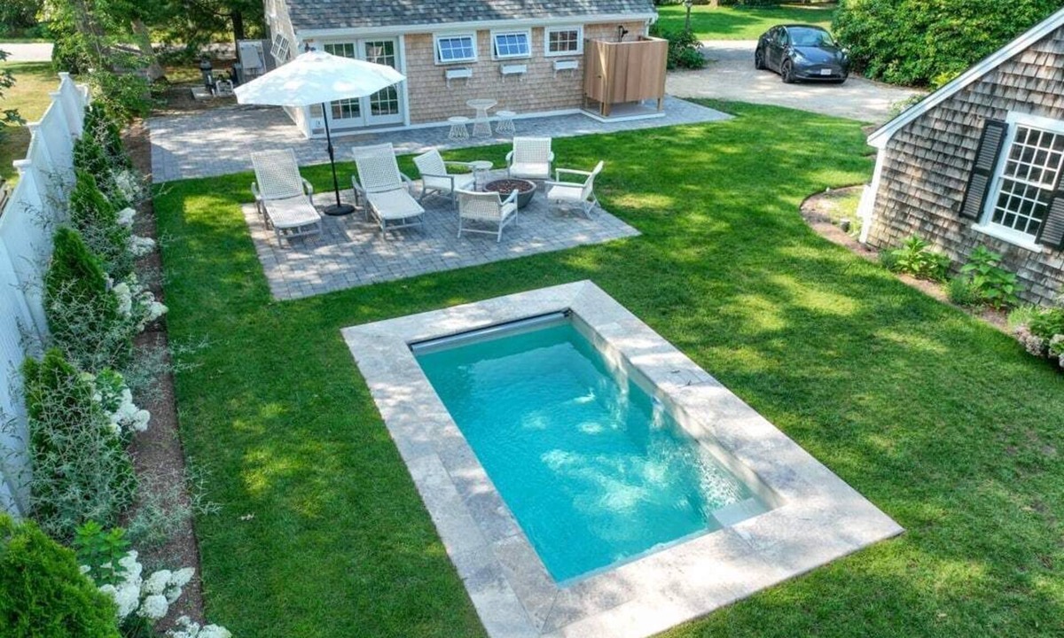 Osterville House | Swing Set, Plunge pool, and large yard await!