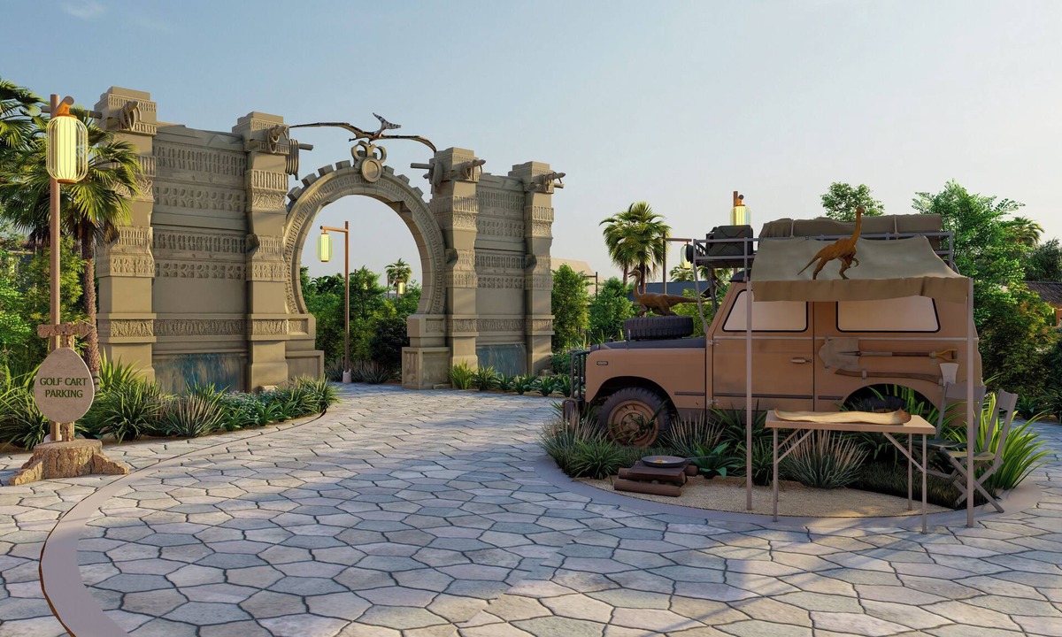 Jebel Ali Hotel | T-Rex Glamping, Dubai Parks and Resorts
