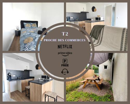 Langon Apartment | T2 à proximité des commerces - 1 à 4 pers -
