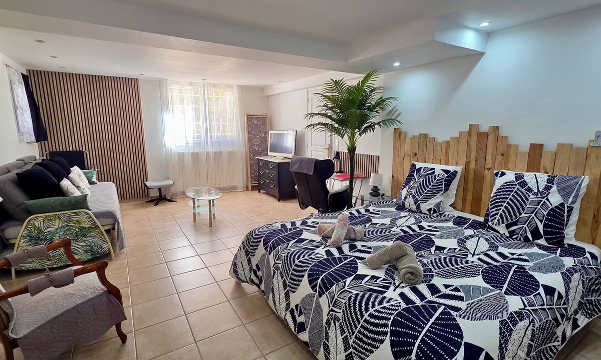 Saint-Raphael House | T2 45m2 with garden, Air conditioning, Parking, Quiet, Comfortable, Beach 800m