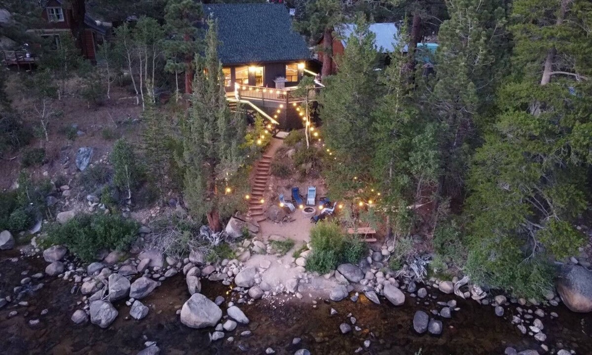 Markleeville Cabin | Tahoe River Cabin on Private Beach