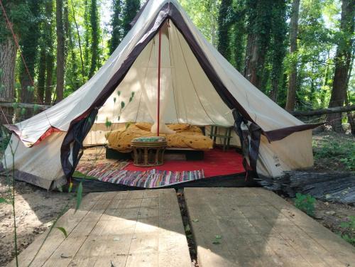 Saint-Paulet-de-Caisson Other | tente type yourth dans les bois