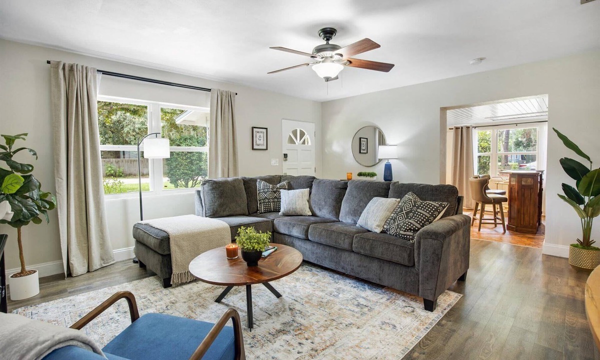 Gainesville House | The Canopy on 10th | Game Room Pets Pergola