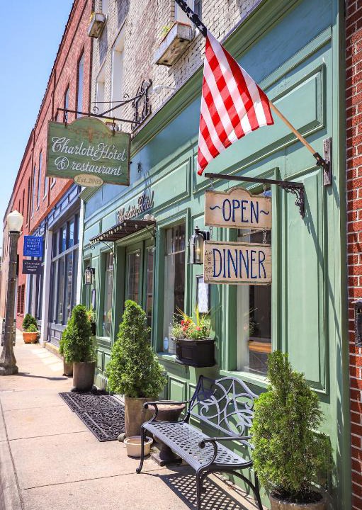 Onancock Hotel | The Charlotte Hotel & Restaurant