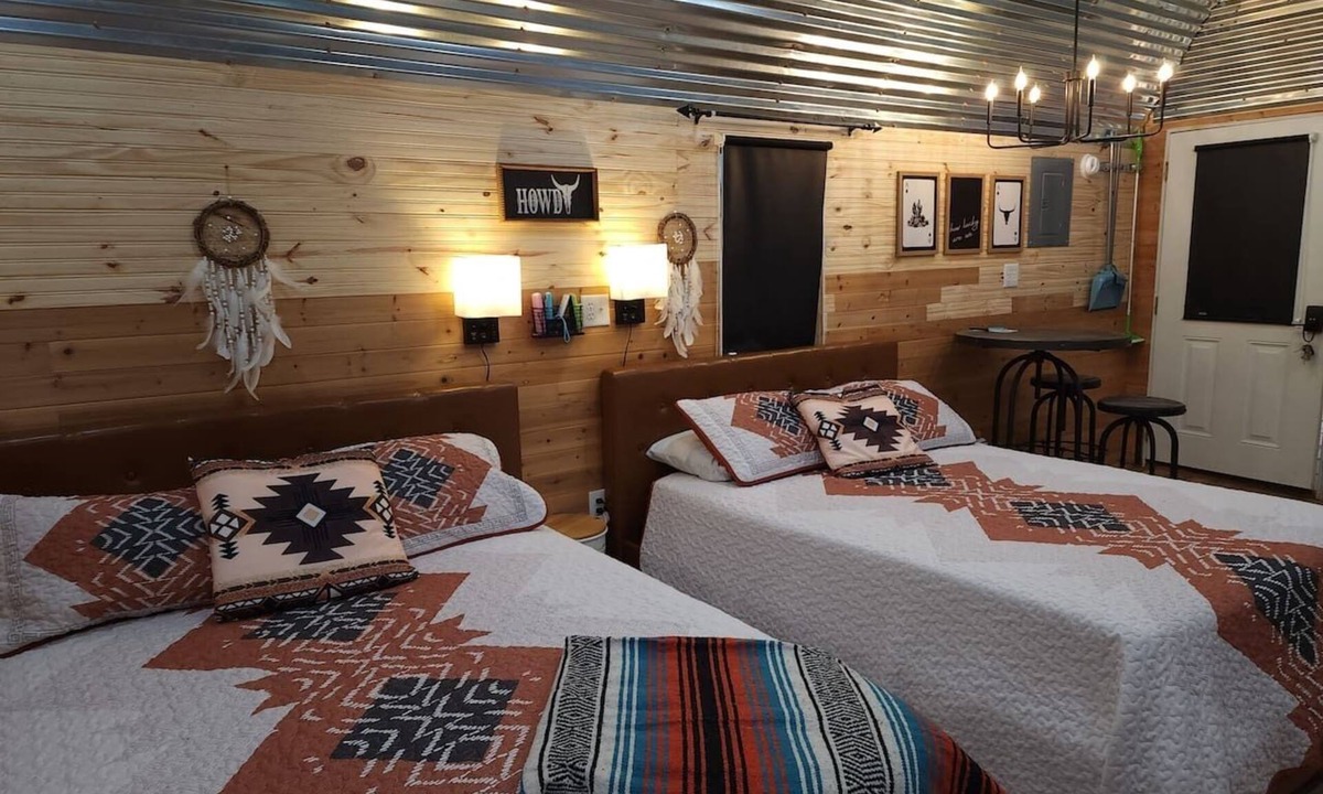 Odessa Cabin | The Coyote, oil field housing off I-20