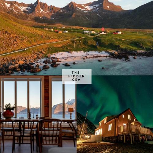 Flakstad House | The Hidden Gem - Mountain & Beach View